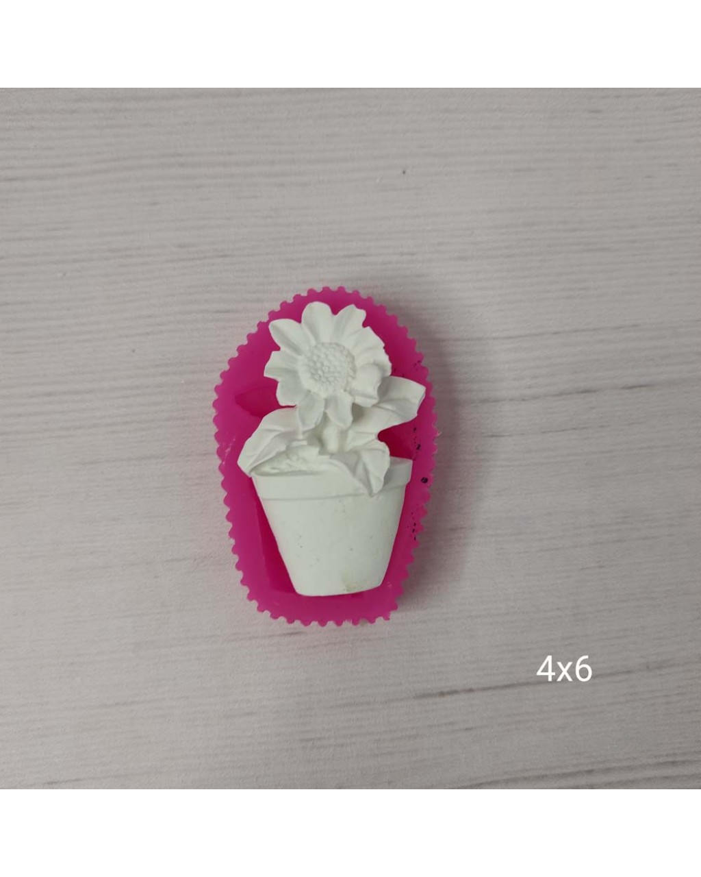 YY0205 Saksıda Çiçek Silikon Kalıp