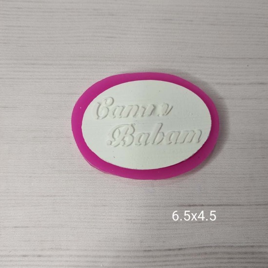 YY0255 Canım Babam Silikon Kalıp