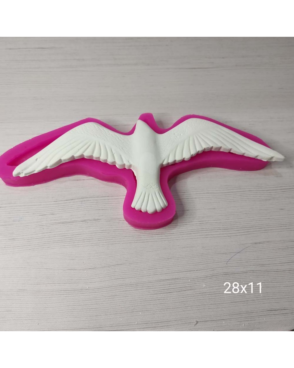 YY0276-Üçlü Martı Büyük Silikon Kalıp-28x11cm