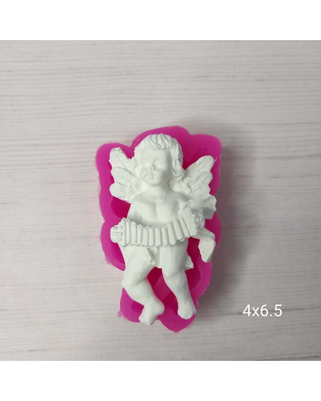 YY0311 Akordeon Çalan Melek Silikon Kalıp