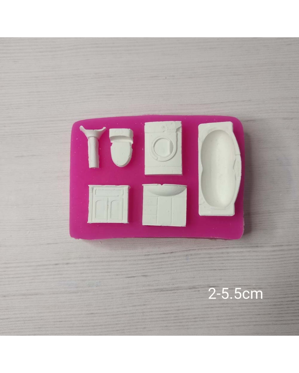 YY0402 Minyatür Banyo Seti Silikon Kalıp