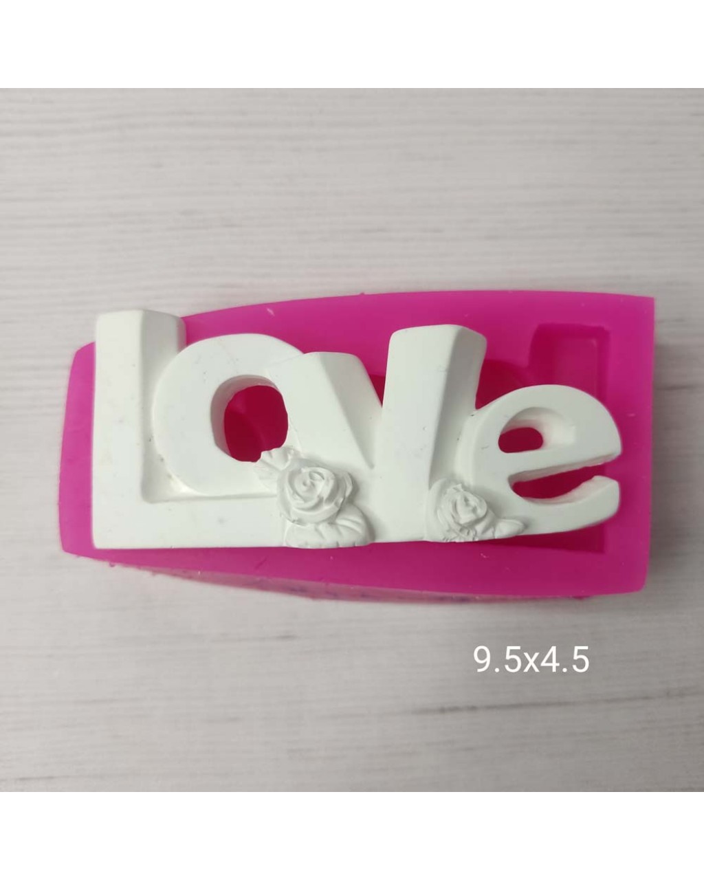 YY0411 Love Yazısı Silikon Kalıp