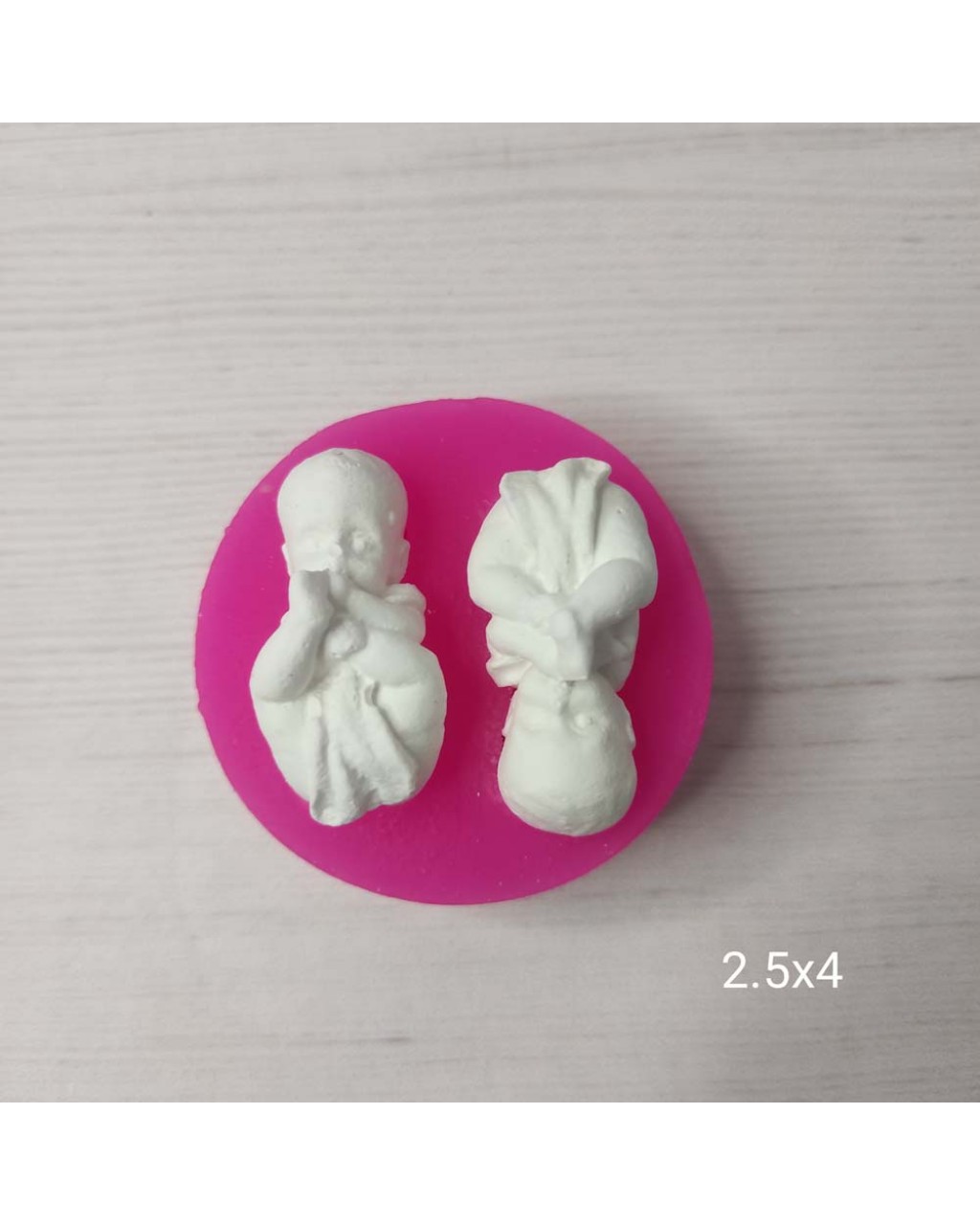 YY0412 İkili Küçük Bebek Silikon Kalıp YY0412 İkili Küçük Bebek Silikon Kalıp