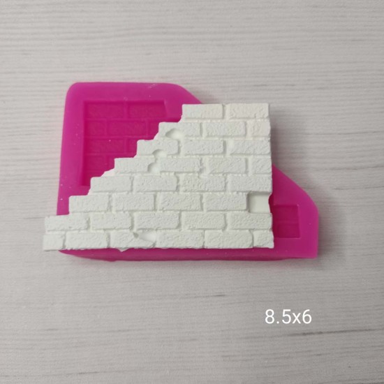 YY0441-Duvar Kenarı Kırık Silikon Kalıp-8,5X6cm