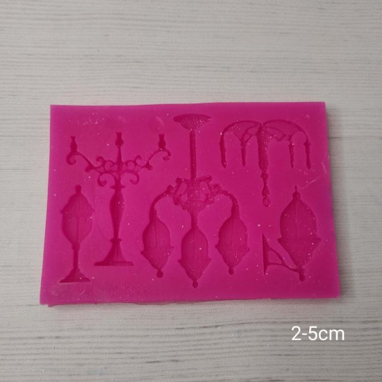 YY0461-Avize Çoklu Kalıp Silikon Kalıp-2-5cm YY0461-Avize Çoklu Kalıp Silikon Kalıp-2-5cm