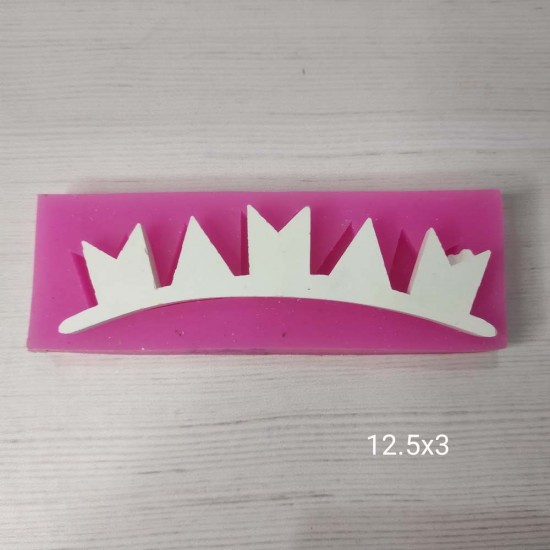 YY0548 Flama Bayrak Silikon Kalıp