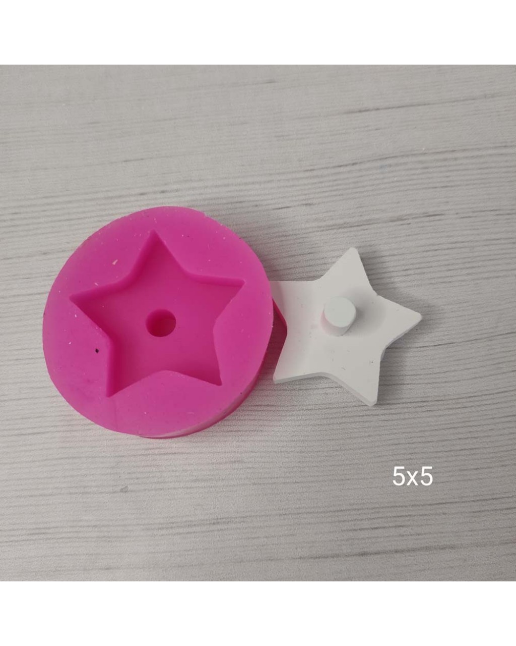 YY0573 Yıldız Aparat Silikon Kalıp