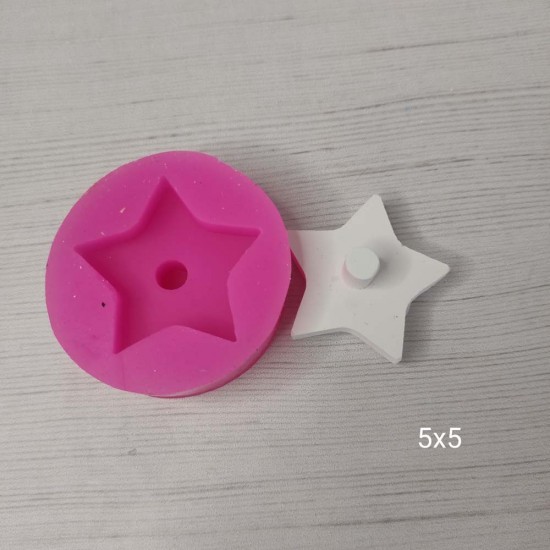 YY0573 Yıldız Aparat Silikon Kalıp