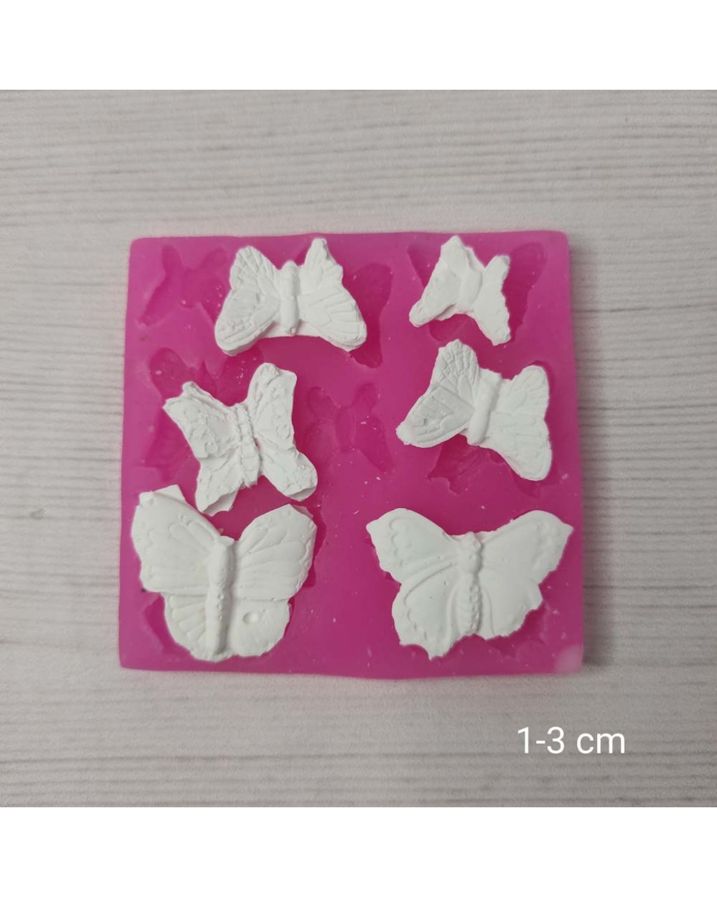 YY0592 Altılı Kelebek Silikon Kalıp