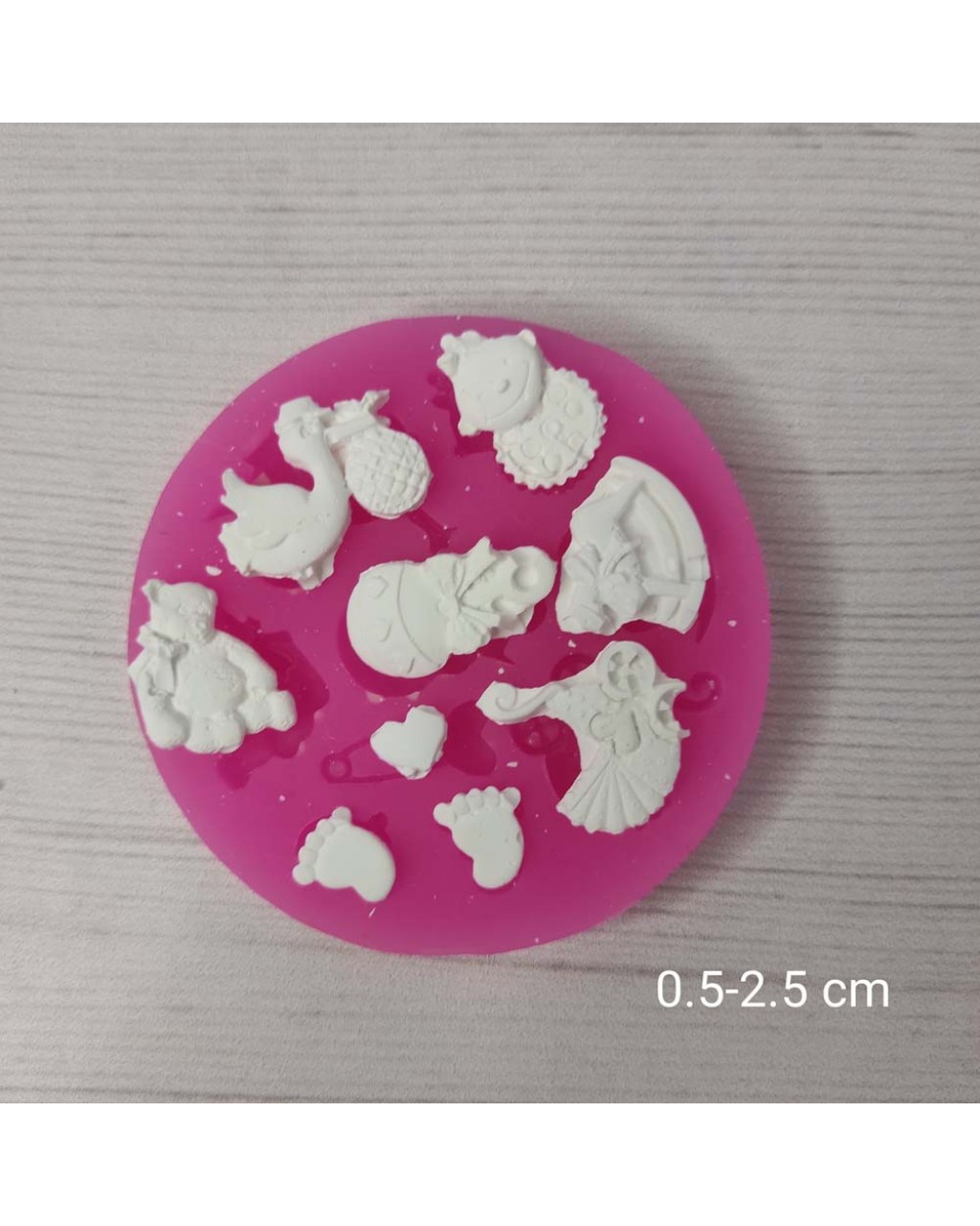 YY0684 Çoklu Bebek ve Oyuncak Figürleri Silikon Kalıp