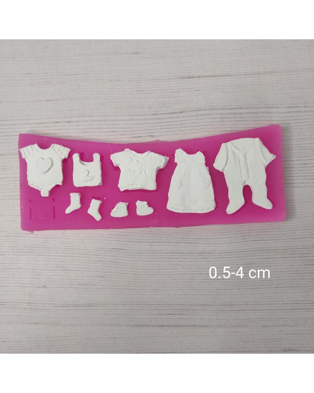 YY0719 Pano Bebek Kıyafetleri Silikon Kalıp