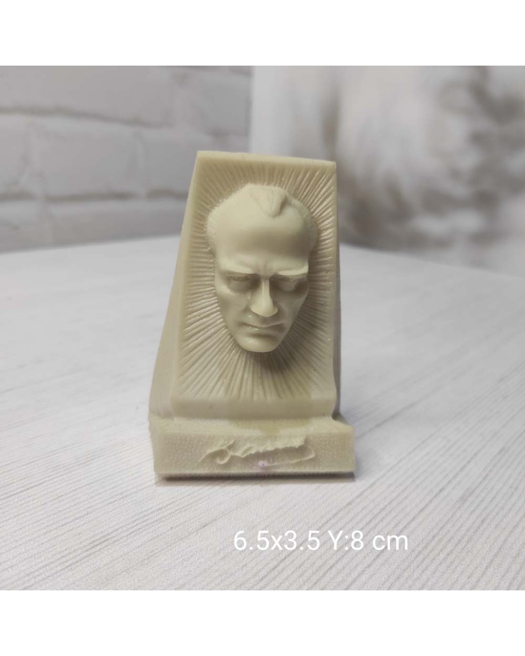 YY0836 Atatürk Kabartmalı Silikon Kalıp