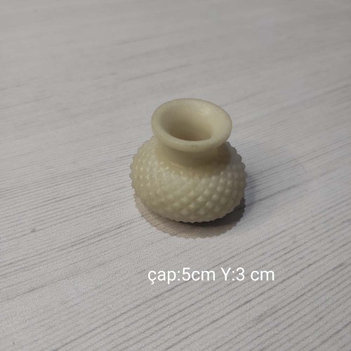 YY0841 Küçük Noktalı Vazo Silikon Kalıp