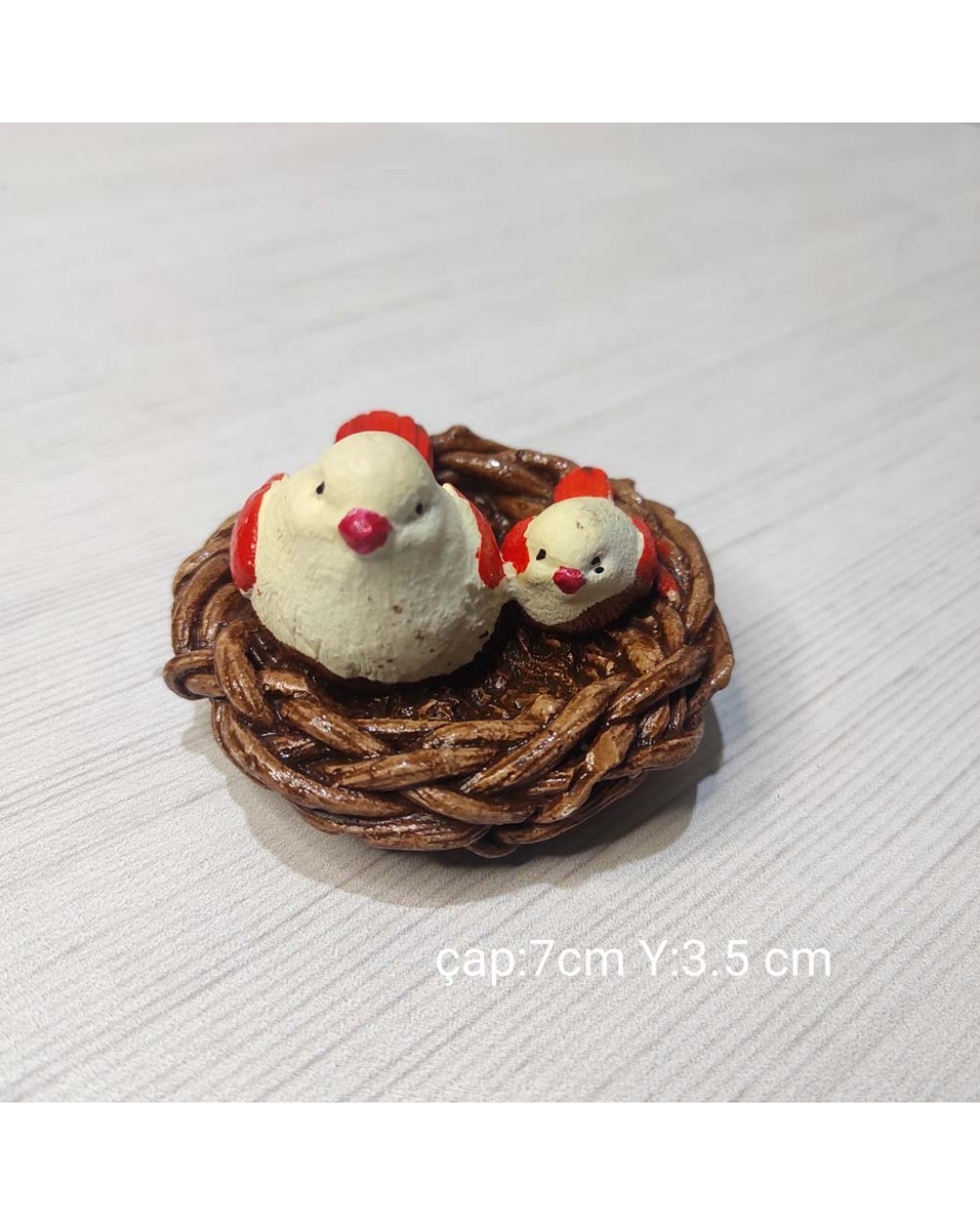 YY0859-Yuvada Kuş Ve Annesi Silikon Kalıp YY0859-Yuvada Kuş Ve Annesi Silikon Kalıp