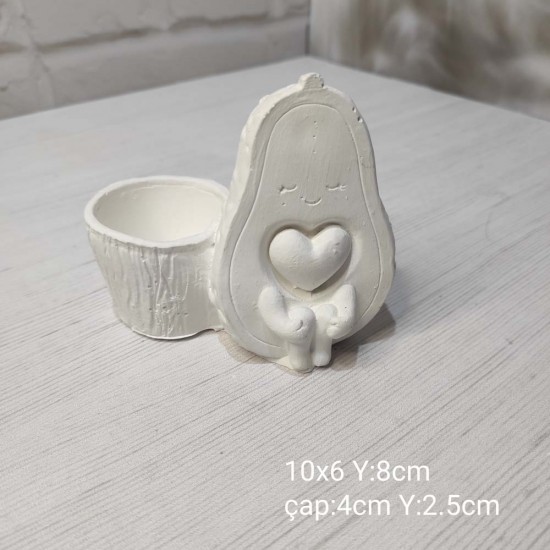 YY0955 Armut Saksı Silikon Kalıp