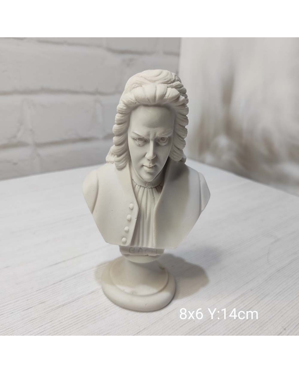 YY0971 Kaideli Mozart Büst Biblo Silikon Kalıp