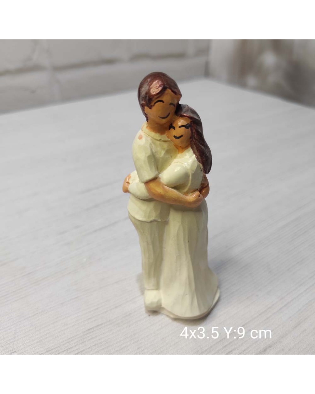 YY1027-Sarılan Sevgili Biblo Oymalı Silikon Kalıp YY1027-Sarılan Sevgili Biblo Oymalı Silikon Kalıp