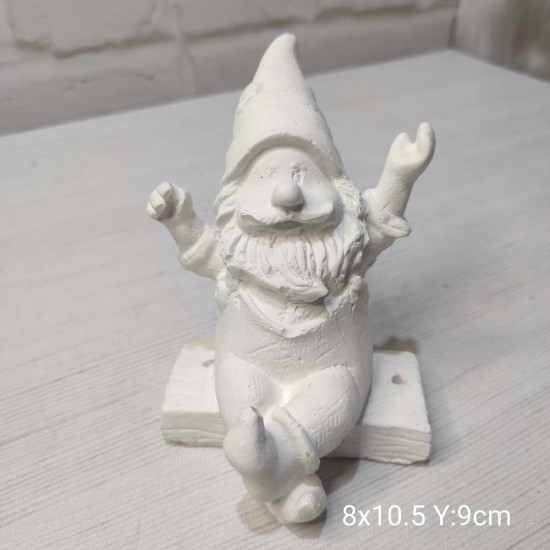 Salıncakta Oturan Cüce Silikon Kalıp • El Yapımı Neşeli Dekor Tasarımları için Hediye Seçeneği! Salıncakta Oturan Cüce Silikon Kalıp • El Yapımı Neşeli Dekor Tasarımları için Hediye Seçeneği!