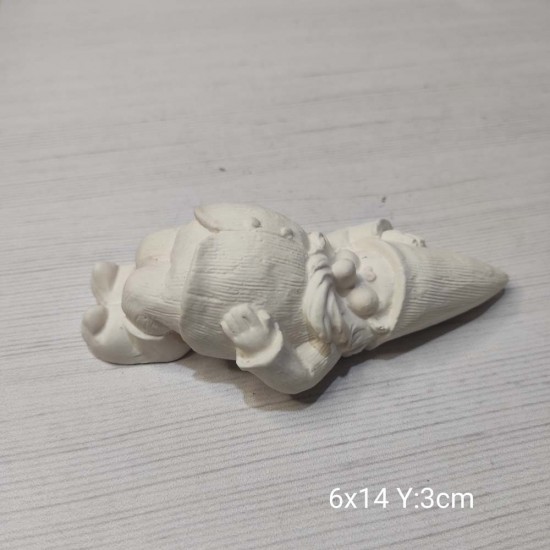 YY1032-Saksı Cücesi Ters Duran Silikon Kalıp