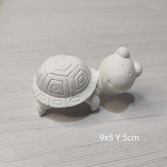 YY1033-Kaplumbağa Saksı Süsü Silikon Kalıp