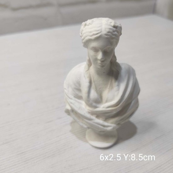 YY1149-Büst Kadın Biblo Silikon Kalıp