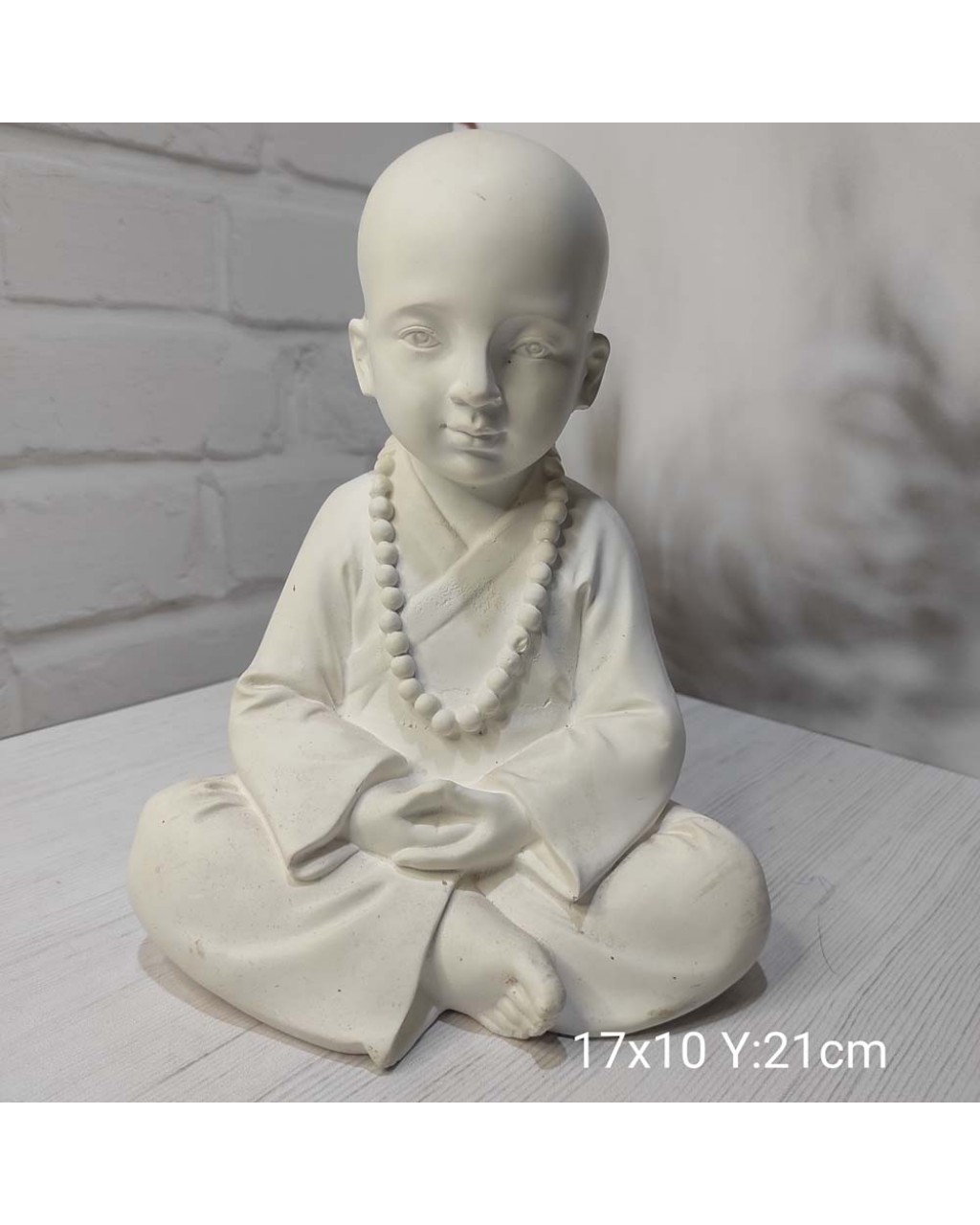 YY1212 Oturan Buda Çocuk Biblo Silikon Kalıp: Huzur ve Zarafet İçin Harika Bir Hediye!