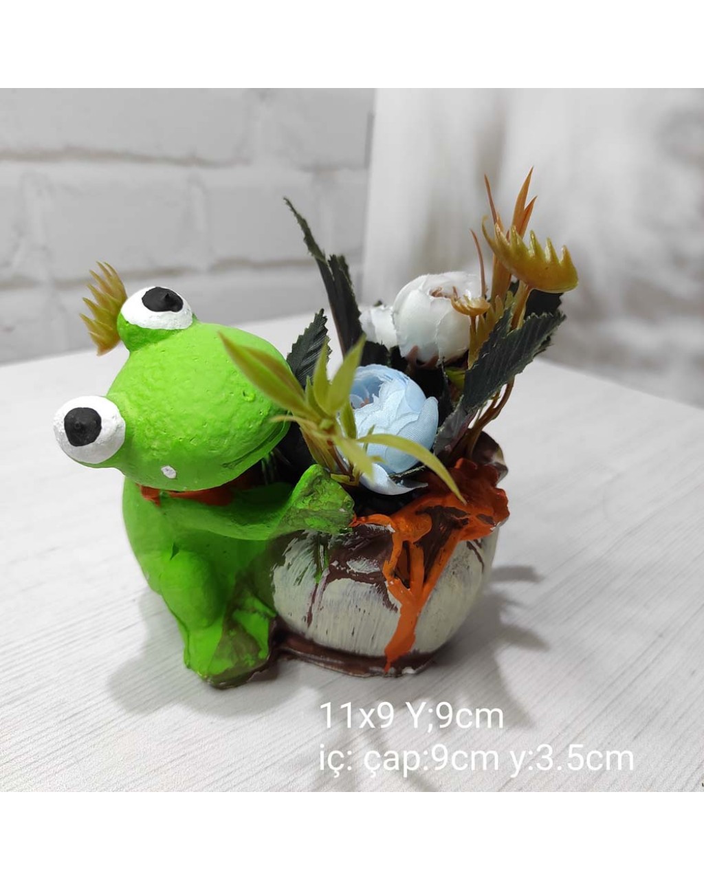 YY1286-Kurbağa Saksı Silikon Kalıp YY1286-Kurbağa Saksı Silikon Kalıp