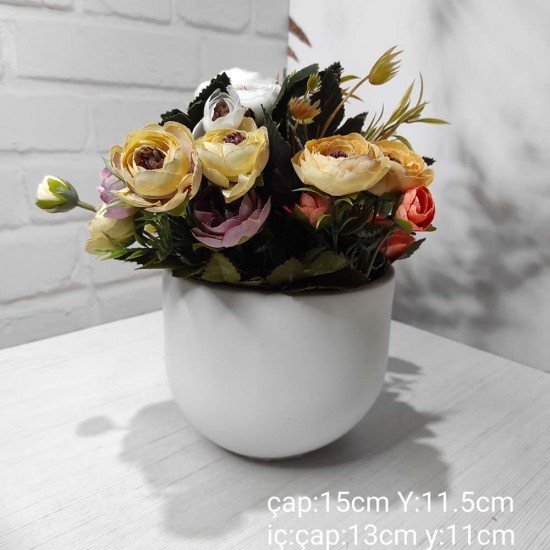 YY1294 Büyük Saksı Silikon Kalıp: Fonksiyonel ve Estetik Hediye Seçeneği!