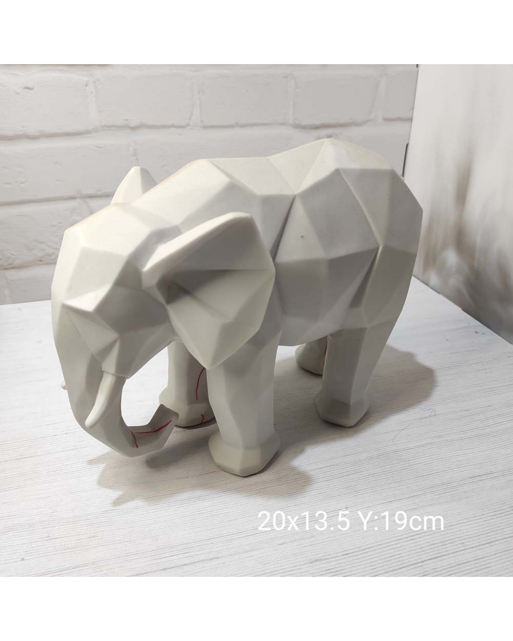 YY1351 Kübik Fil Biblo Silikon Kalıp – Modern ve Şık Dekoratif Tasarım!