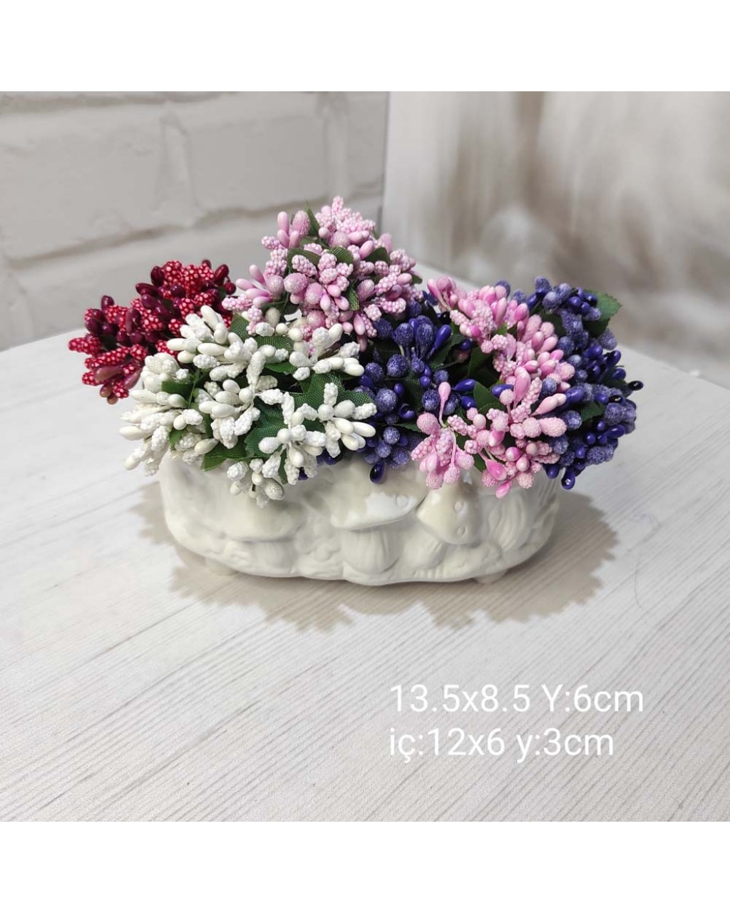 YY1363-Mantar Saksı Silikon Kalıp YY1363-Mantar Saksı Silikon Kalıp