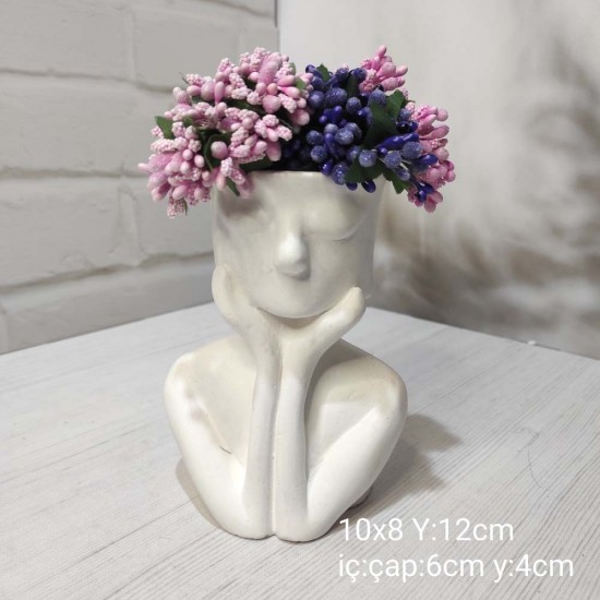 YY1366 Eli Yüzünde Düşünen Saksı Silikon Kalıp – Sanatsal ve Modern Dekoratif Saksı Tasarımı! YY1366 Eli Yüzünde Düşünen Saksı Silikon Kalıp – Sanatsal ve Modern Dekoratif Saksı Tasarımı!