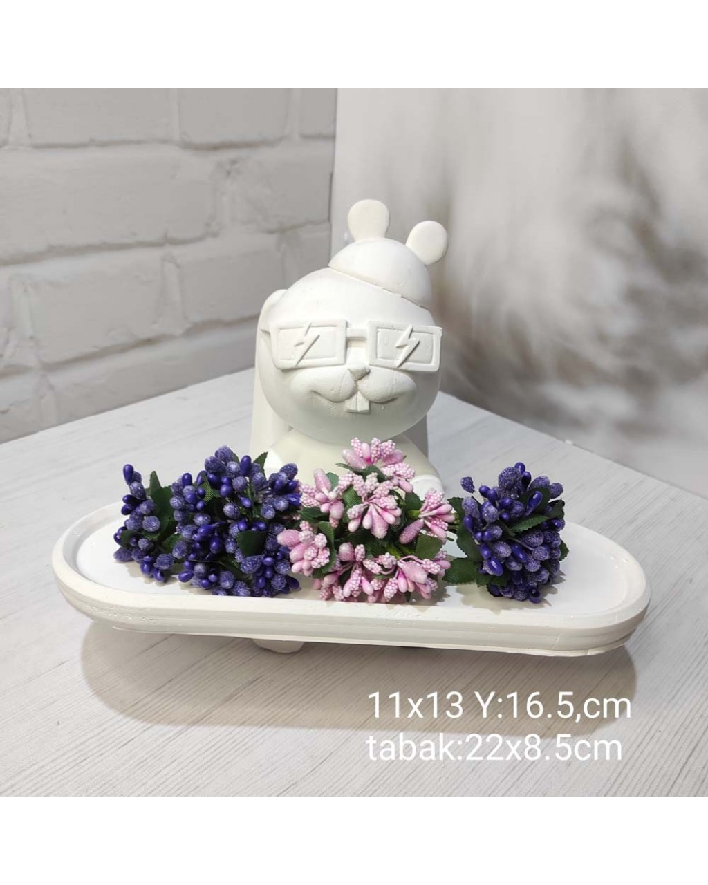 YY1387 Gözlük Takmış Tavşan Figürlü Sunumluk Silikon Kalıp • El Yapımı Dekoratif Sunumlar için Hediye Seçeneği! YY1387 Gözlük Takmış Tavşan Figürlü Sunumluk Silikon Kalıp • El Yapımı Dekoratif Sunumlar için Hediye Seçeneği!