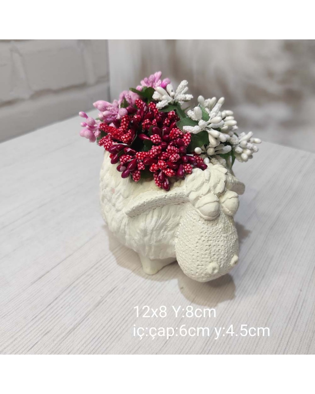 YY1441-Koyun Saksı Silikon Kalıp YY1441-Koyun Saksı Silikon Kalıp