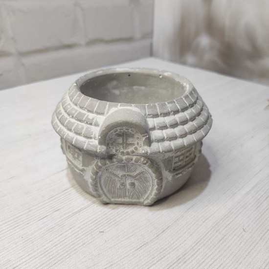 YY1478 Masal Saksı Silikon Kalıp – Sıcak ve Şirin Dekoratif Hediye!