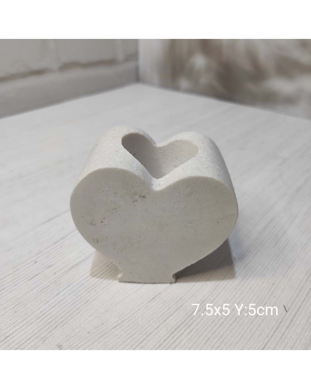 YY1494-Kalp Saksı Silikon Kalıp YY1494-Kalp Saksı Silikon Kalıp