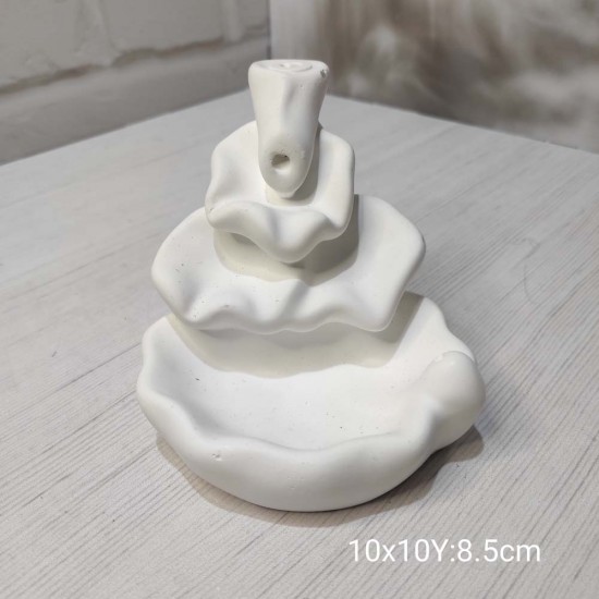 YY1524-Dalgalı İnişli Geri Akış Tütsü Silikon Kalıp