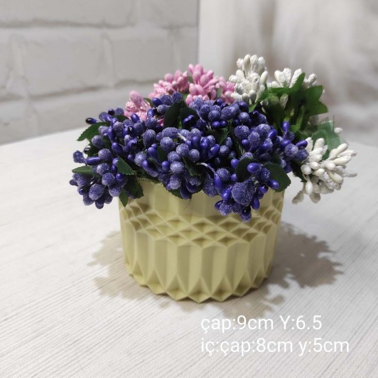 YY1637 Geometrik Desenli Sukulent Saksı Silikon Kalıp – Modern ve Şık Hediye! YY1637 Geometrik Desenli Sukulent Saksı Silikon Kalıp – Modern ve Şık Hediye!