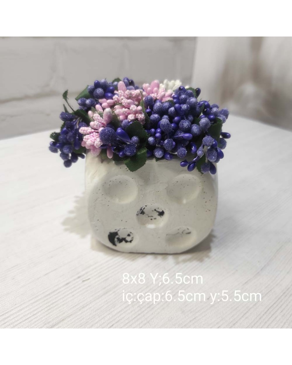 YY1727-Zar Saksı Büyük Silikon Kalıp