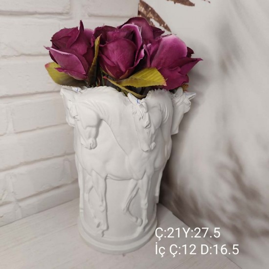 YY1876-At Vazo Silikon Kalıp