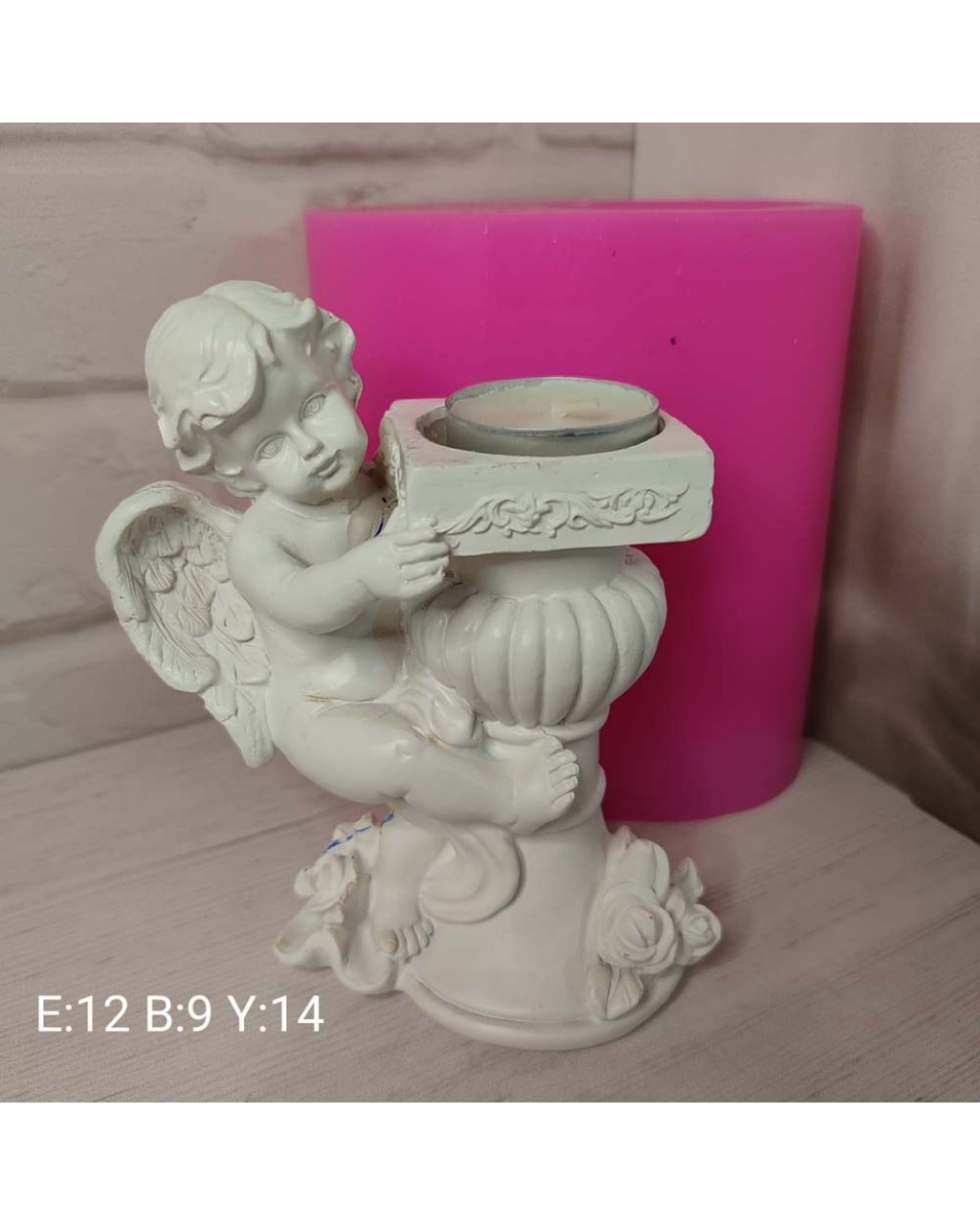 Melek Figürlü Tea Light Mumluk Silikon Kalıp • El Yapımı Romantik Dekor ve Özel Günler için Hediye Seçeneği! Melek Figürlü Tea Light Mumluk Silikon Kalıp • El Yapımı Romantik Dekor ve Özel Günler için Hediye Seçeneği!