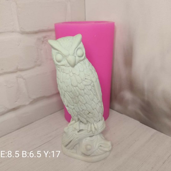 YY1966-Tüneyen Baykuş Silikon Kalıp