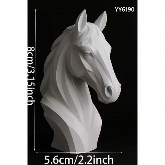 YY6190 AT BÜST MUM BİBLO SİLİKON KALIP