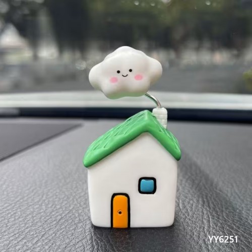 YY6251 – Minyatür Ev Bulutlu Silikon Kalı