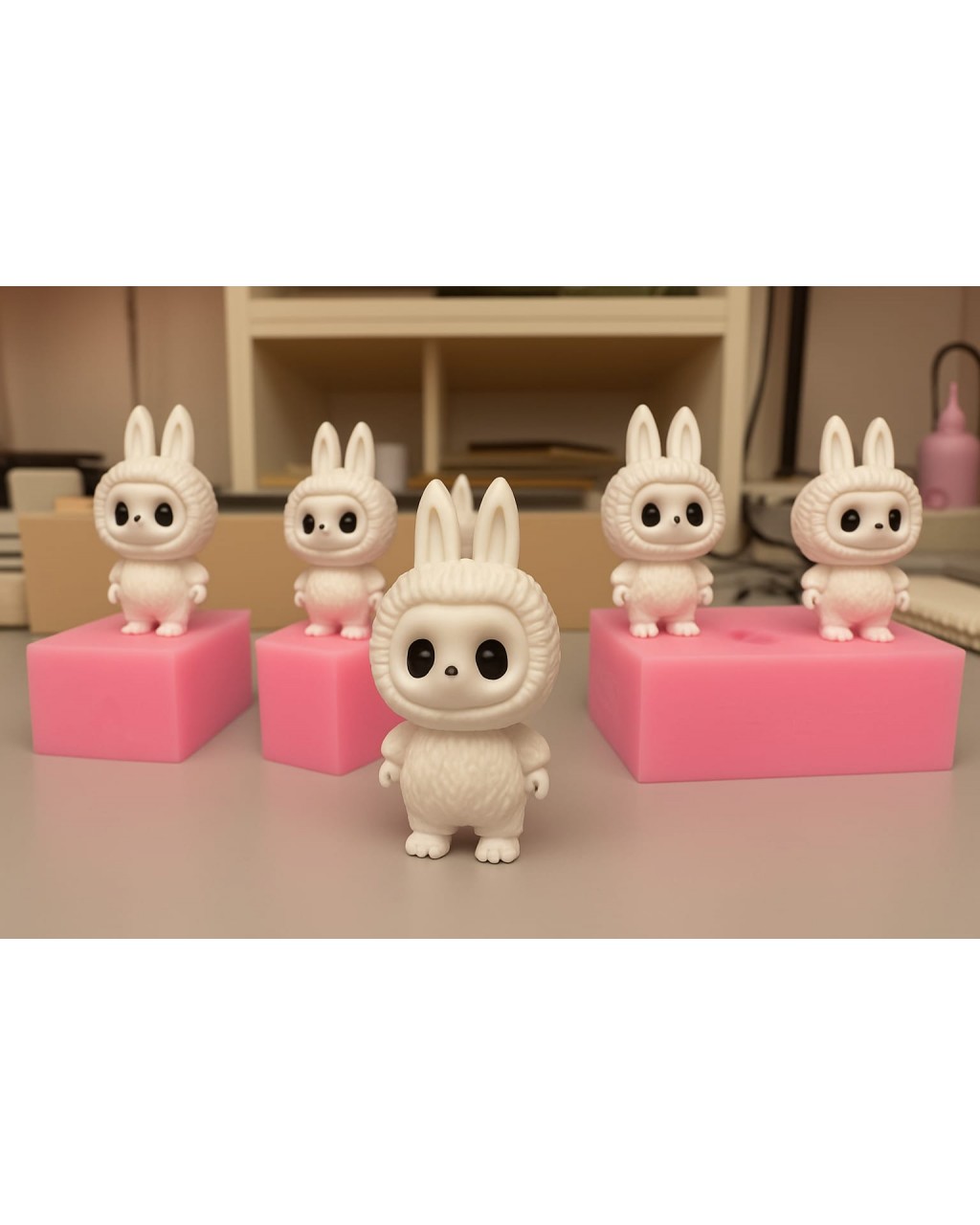 YY9001 Labubu Bebek Silikon Kalıp